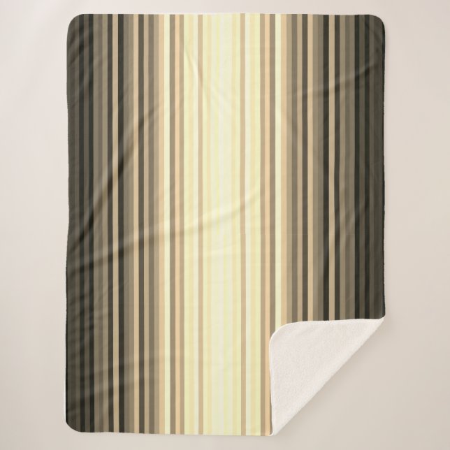 Manta Sherpa Banda neutra Sherpa Blanket 60"x 80" (Anverso)