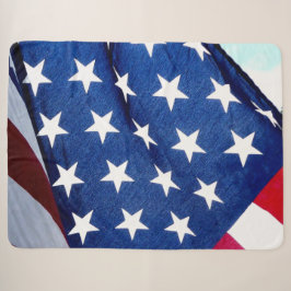 MANTA SHERPA BANDERA AMERICANA