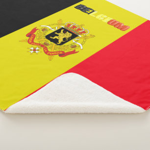 Manta Sherpa Bandera belga