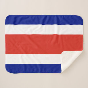 Manta Sherpa Bandera Civil de Costa Rica
