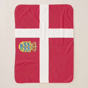 Manta Sherpa Bandera Danesa, patriótica, Dinamarca