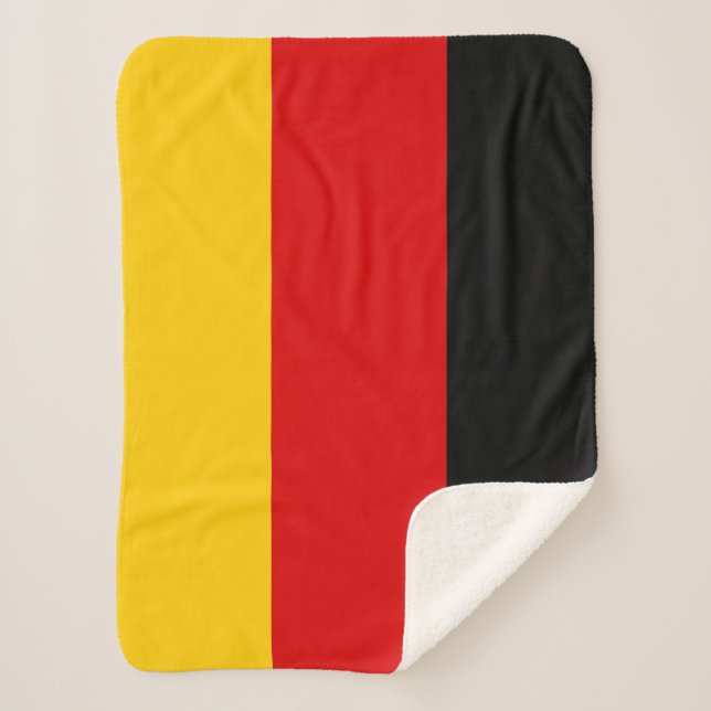 Manta Sherpa Bandera de Alemania (Anverso)