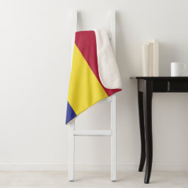 Manta Sherpa Bandera de Andorra