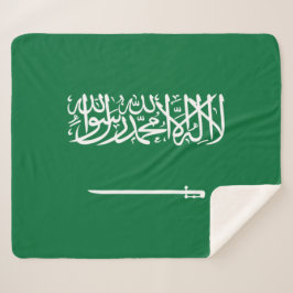 Manta Sherpa Bandera de Arabia Saudita