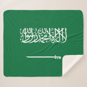 Manta Sherpa Bandera de Arabia Saudita