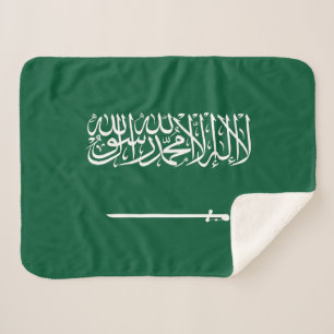 Manta Sherpa Bandera de Arabia Saudita