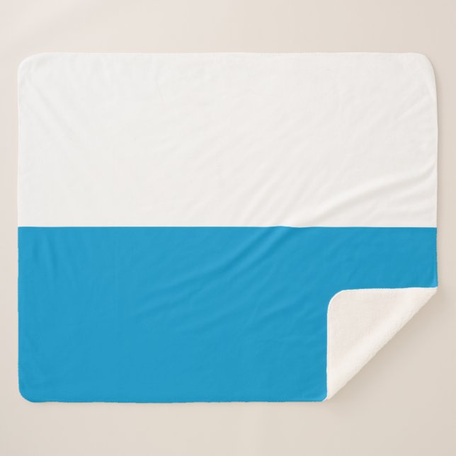 Manta Sherpa Bandera de Baviera (Estado alemán) (Anverso (horizontal))