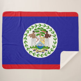 Manta Sherpa Bandera de Belice
