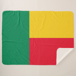 Manta Sherpa Bandera de Benin (África)