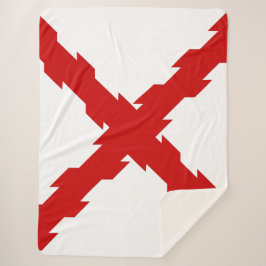 Manta Sherpa Bandera de Borgoña