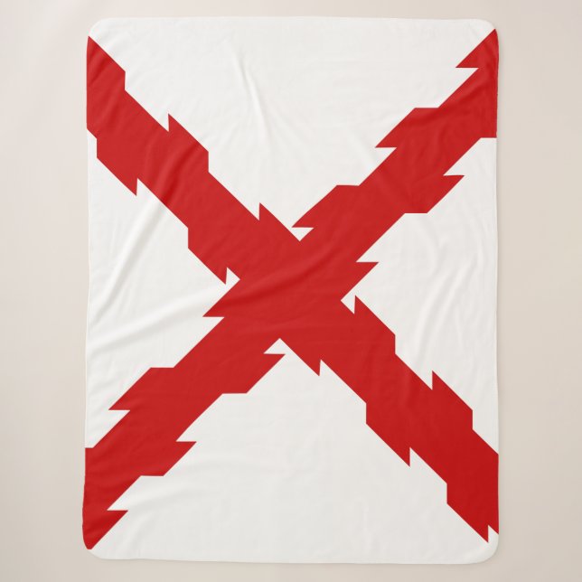 Manta Sherpa Bandera de Borgoña (Anverso)