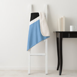 Manta Sherpa Bandera de Botsuana