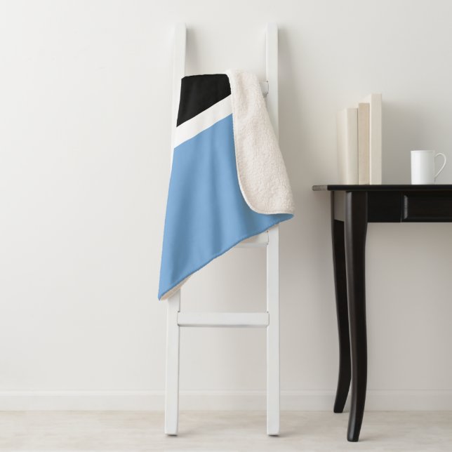 Manta Sherpa Bandera de Botsuana (In situ)