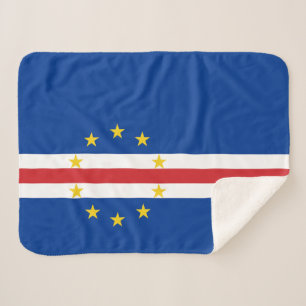 Manta Sherpa Bandera de Cabo Verde