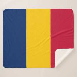 Manta Sherpa Bandera de Chad (país africano)