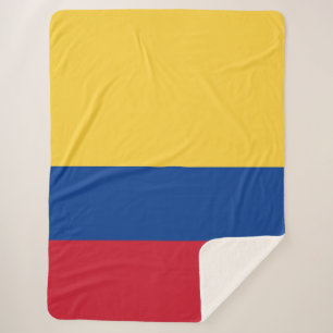 Manta Sherpa Bandera de Colombia
