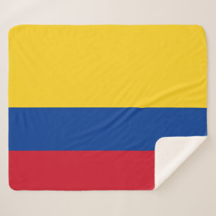 Manta Sherpa Bandera de Colombia