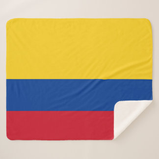 Manta Sherpa Bandera de Colombia
