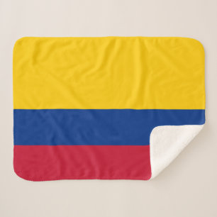Manta Sherpa Bandera de Colombia