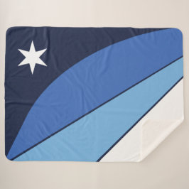 Manta Sherpa Bandera de Columbia (Carolina del Sur)