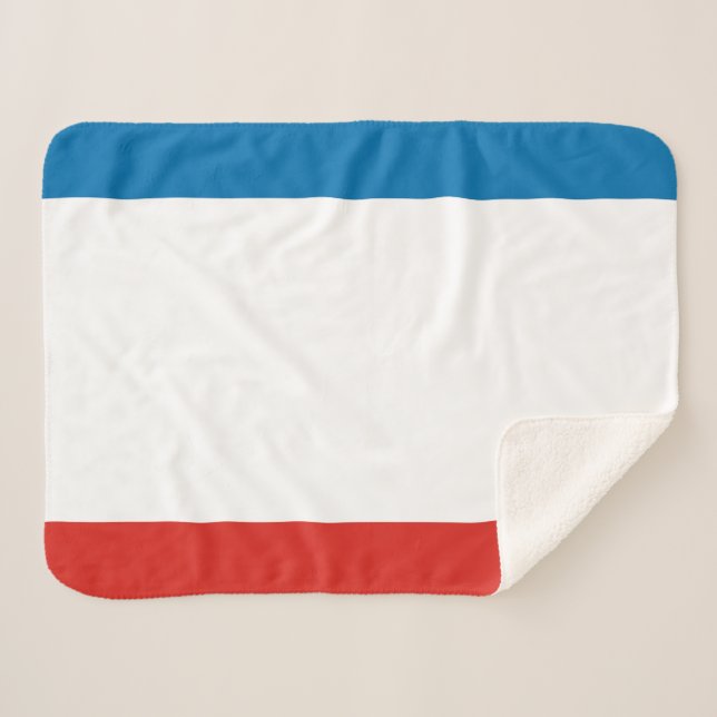 Manta Sherpa Bandera de Crimea (Anverso (horizontal))