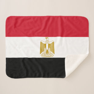 Manta Sherpa Bandera de Egipto