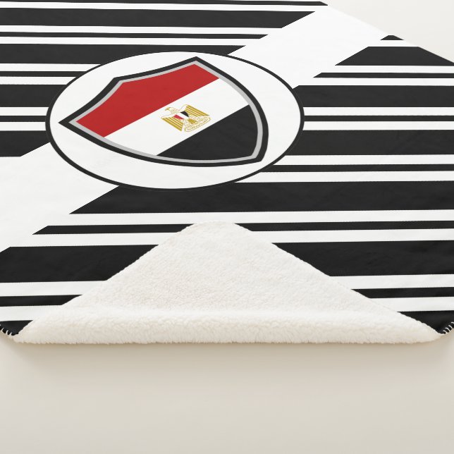 Manta Sherpa Bandera de Egipto (3/4)