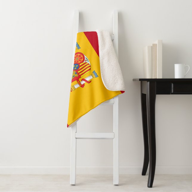 Manta Sherpa Bandera de España (In situ)