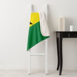 Manta Sherpa Bandera de Ghana