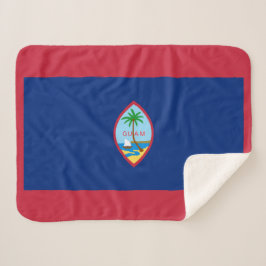 Manta Sherpa Bandera de Guam