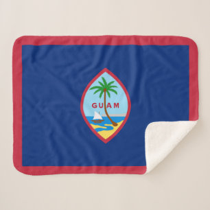 Manta Sherpa Bandera de Guam