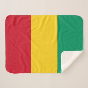Manta Sherpa Bandera de Guinea