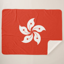 Manta Sherpa Bandera de Hong Kong