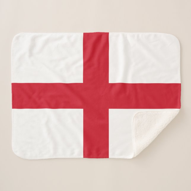 Manta Sherpa Bandera de Inglaterra (Anverso (horizontal))