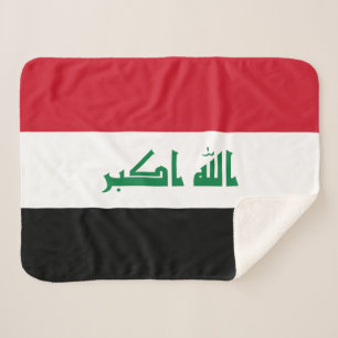Manta Sherpa Bandera de Irak