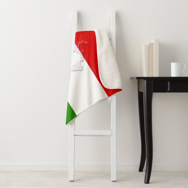 Manta Sherpa Bandera de Italia (In situ)