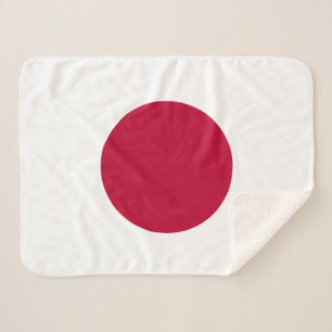 Manta Sherpa Bandera de Japón
