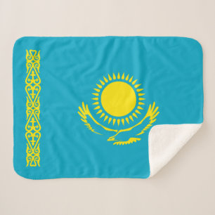 Manta Sherpa Bandera de Kazajistán