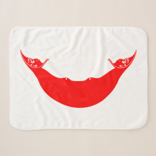 Manta Sherpa Bandera de la Isla de Pascua