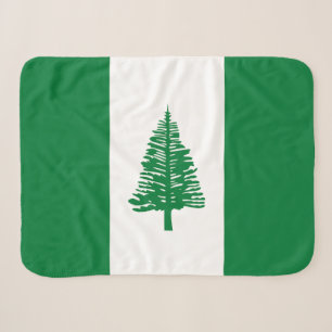 Manta Sherpa Bandera de la Isla Norfolk