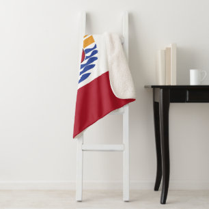 Manta Sherpa Bandera de la Polinesia Francesa