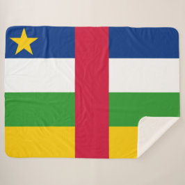 Manta Sherpa Bandera de la República Centroafricana