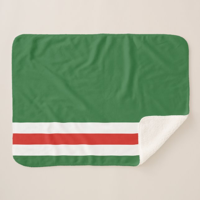 Manta Sherpa Bandera de la República Chechena de Ichkeria (Anverso (horizontal))