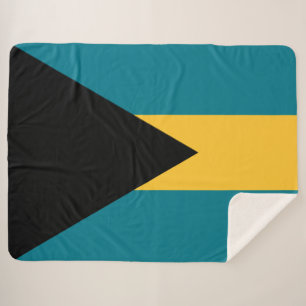 Manta Sherpa Bandera de las Bahamas