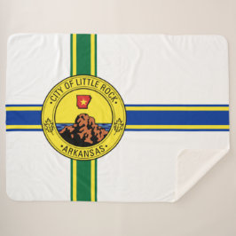 Manta Sherpa Bandera de Little Rock (Arkansas)