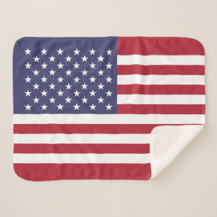 Manta Sherpa Bandera de los Estados Unidos