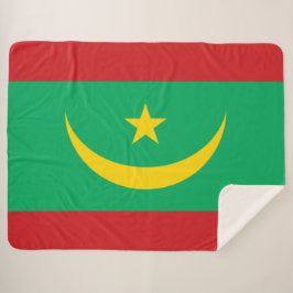 Manta Sherpa Bandera de Mauritania