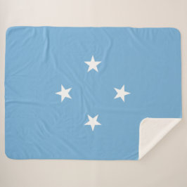 Manta Sherpa Bandera de Micronesia (Estados Federados de Micron