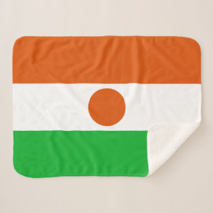 Manta Sherpa Bandera de Níger