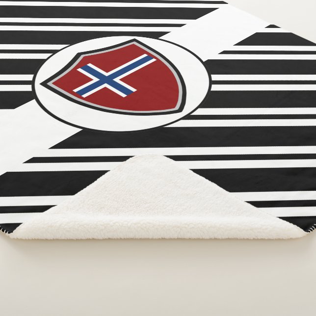 Manta Sherpa Bandera de Noruega (3/4)